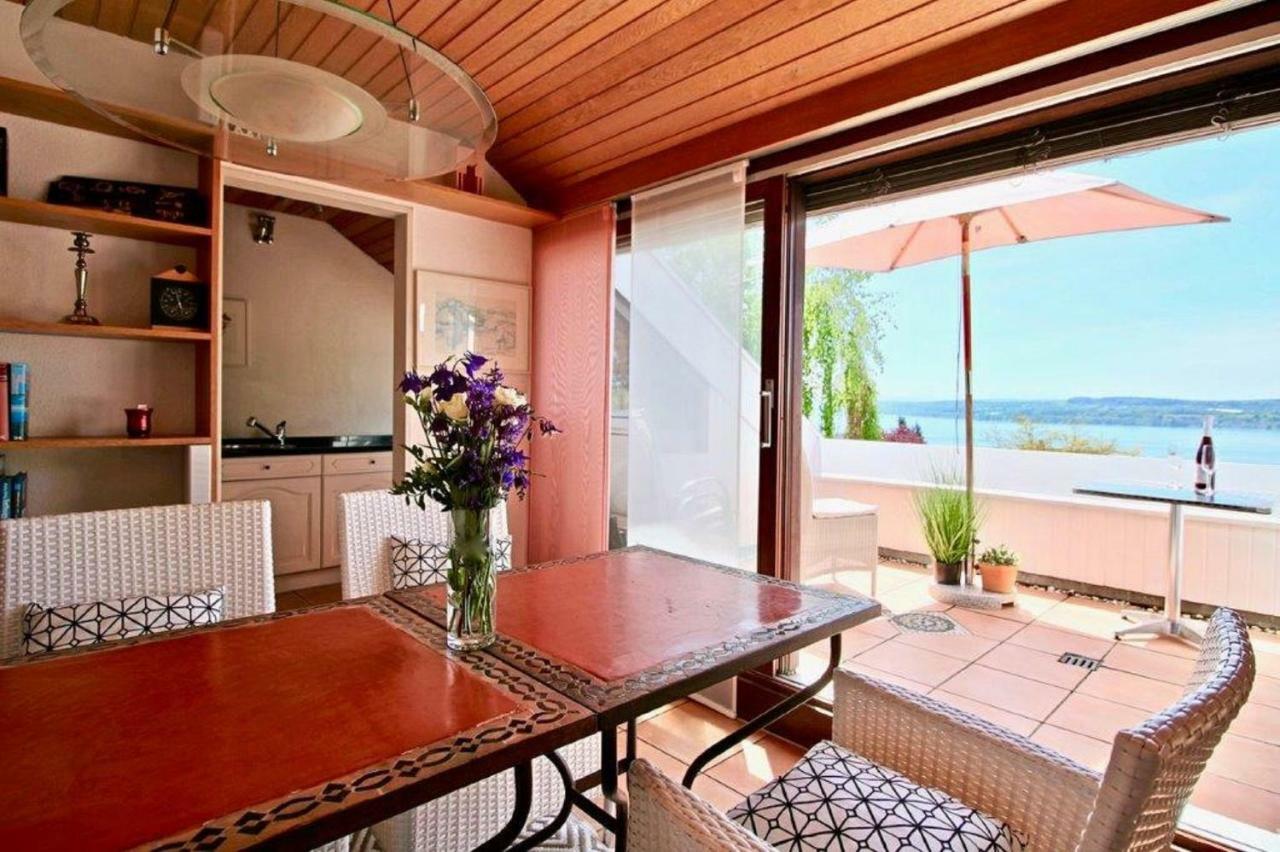 Ferienwohnung Mit Seeblick Und Dachterrasse In Ueberlingen Luaran gambar