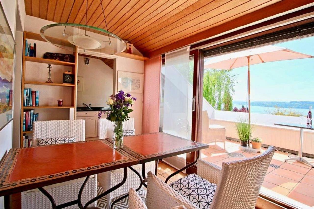 Ferienwohnung Mit Seeblick Und Dachterrasse In Ueberlingen Luaran gambar